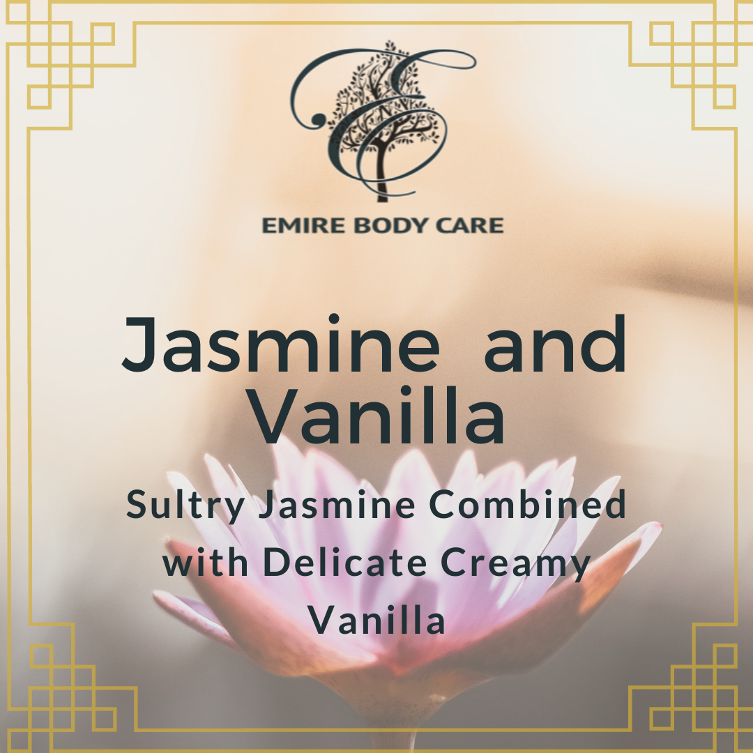 Jasmine and Vanilla. Handmade. Body Butter. Shea butter